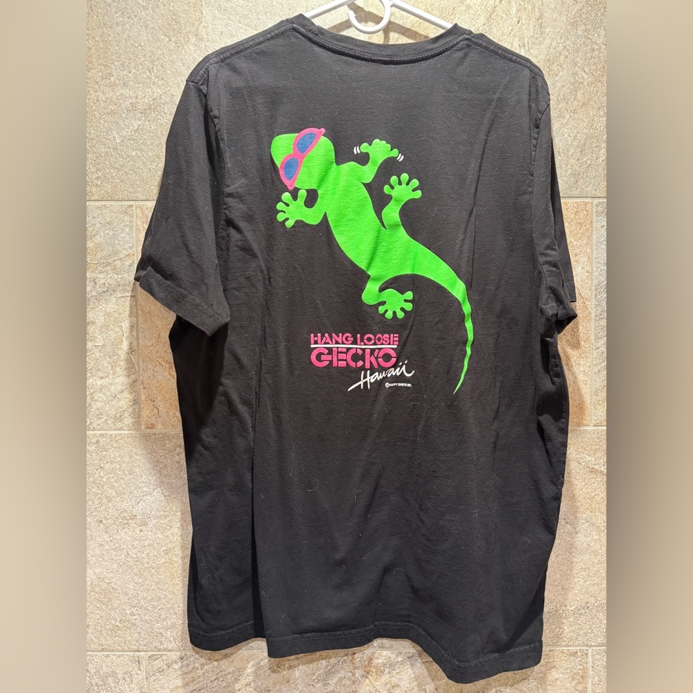 Gecko Hawaii Men’s XXL T Shirt